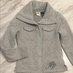 Harley-Davidson Kids Gray Pea Coat